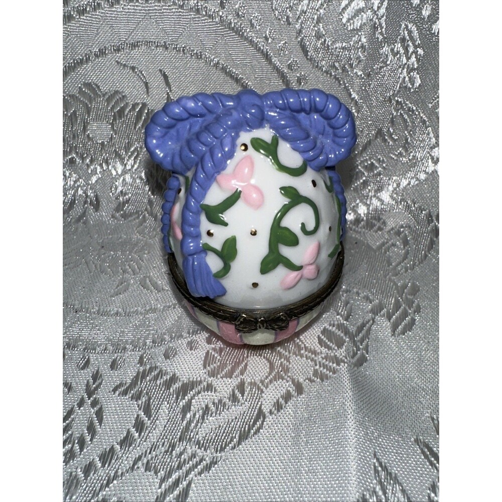 MIDWEST PHB - PORCELAIN HINGED BOX - EASTER EGG